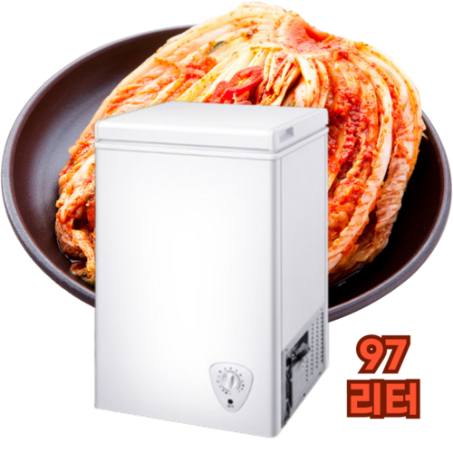 김치냉장고 술장고 김냉 원룸 가정용 소형 음료수 소주 주류 냉장 냉동, 97 리터