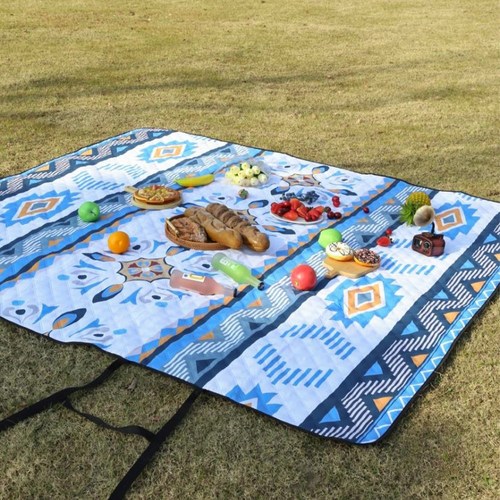 Sgirl 대형 피크닉 매트 아웃도어 방수 피크닉 에스닉 휴대용 돗자리, 바다의 심장