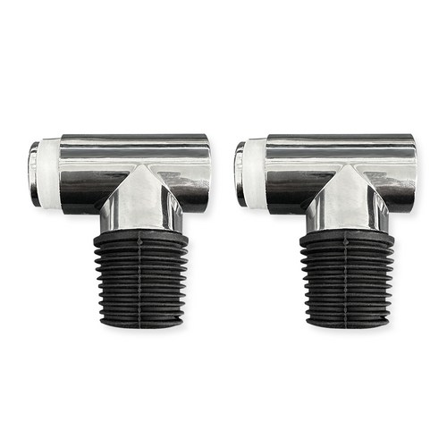 라온 T형 배관 올인원배수구트랩 추가 부품 호스 추가 연결, 2개