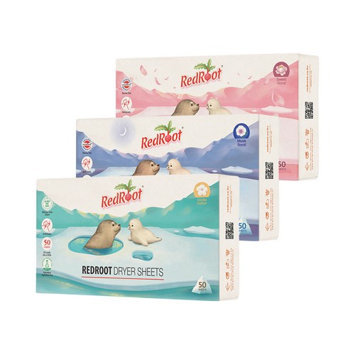 레드루트바닐라코튼건조기시트