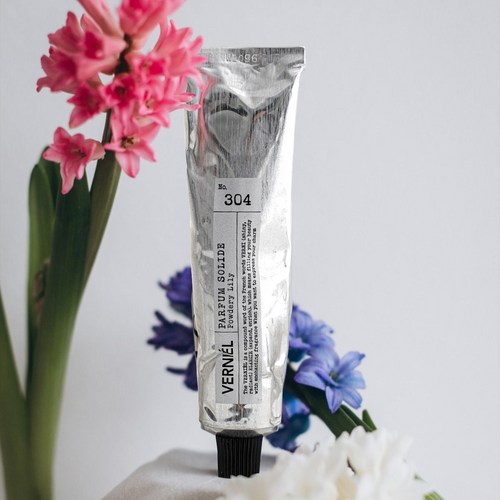 베르니엘 고체향수 파우더리릴리 솔리드퍼퓸 여자향수 여성향수 살냄새향수 니치향수 아기향 파우더향 비누향 화이트머스크, 1개, 35ml