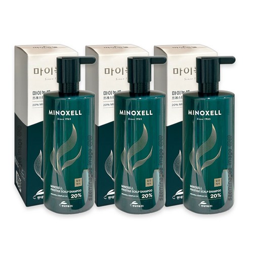 현대약품 마이녹셀 프레스티지 탈모샴푸 홈쇼핑 최신상, 480ml, 3개