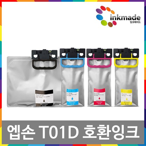 T01D 호환잉크 WF-C579R T01D100 T01D200 T01D300 T01D400, 3. T01D300 빨강호환잉크, 1개