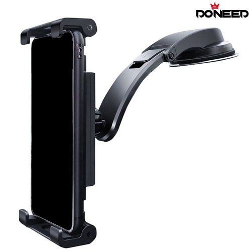 초강력 두니드 차량용 태블릿거치대 패드거치대, 블랙, 1개