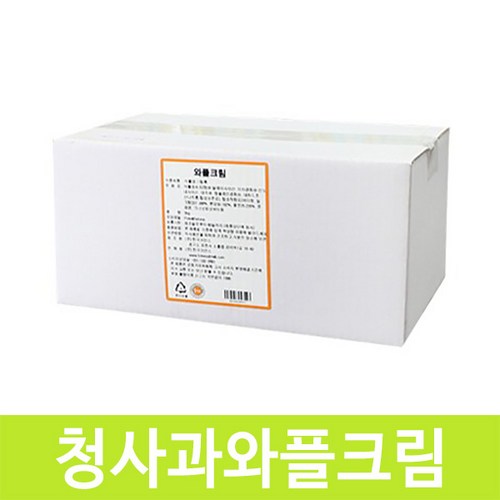 이안스 TOM 청사과 와플크림 3kg, 1개