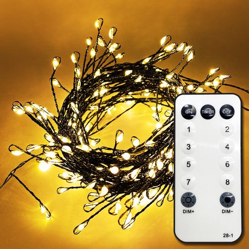 스탠다코 크리스마스 트리전구 지네전구 led 장식, 지네전구 1200구 + 변환기 + 리모컨 + 연장선, 1개