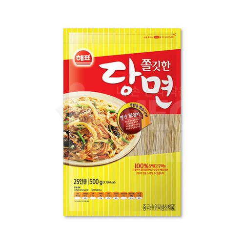 해표쫄깃한당면500g