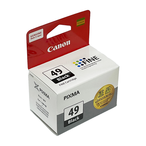 캐논 PG-49 CL-59 정품잉크 E3490 E4590 E4290 E3491 E489 E409 E3190 E3390 E3195 E3391, 1. PG-49 검정정품잉크, 1개
