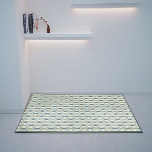 네이처월드 거실 바닥 놀이방 매트 냉기차단 사계절 카페트 보온매트, 블럭(논******)