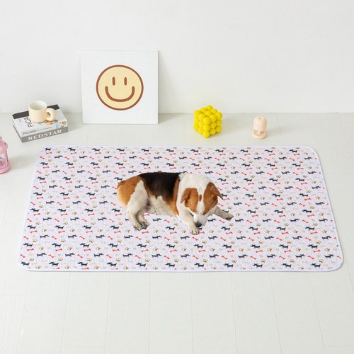 아임펫벳 빨아쓰는 소변매트 강아지 배변 논****** 방수 패드 특대 PM1, 1개, 화이트