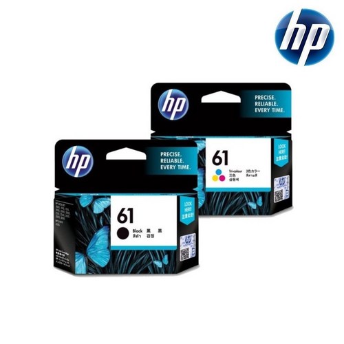 HP 정품 NO.61 CH561WA+CH562WA 세트 HP2540 HP4500, 1개