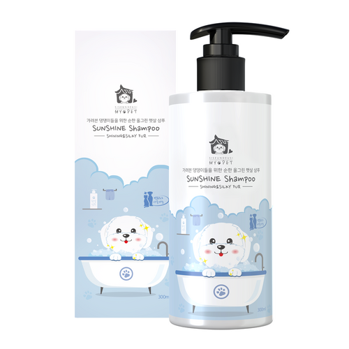 시슨드시 마이펫 반려동물 가려븐 댕댕이들을 위한 순한 올그린 햇살 샴푸, 300ml, 1개