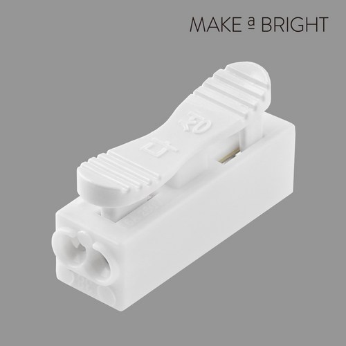 다성 원터치 전선 커넥터 전원 단자, 1P, 10개