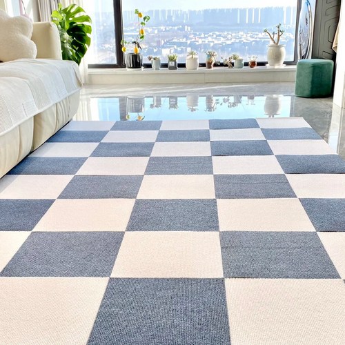 유니홈 고급형 논****** 미끄럼방지 조각 매트 흡착식 다용도 바닥 카페트, 다크 그레이, 5개