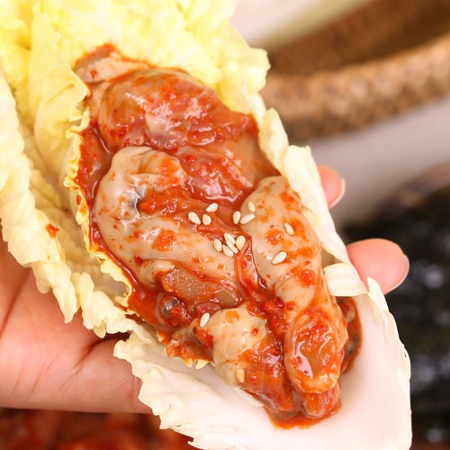 셰프애찬 국산 통영 수제 어리굴젓 굴무침 젓갈 굴젓 반찬, 250g, 1개