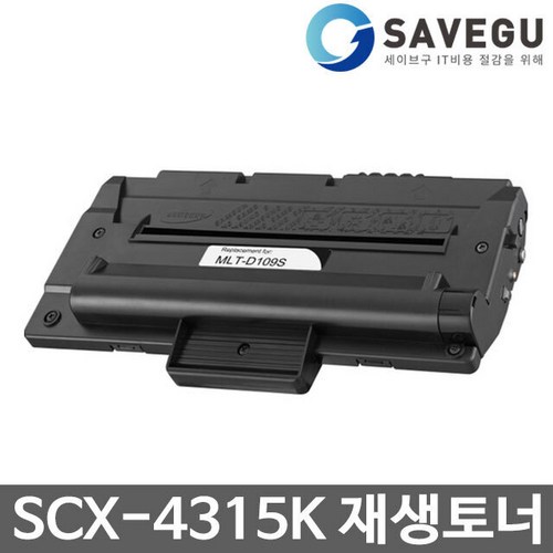 삼성 SCX-4315K 토너 재생 MLT-D109S, 1개