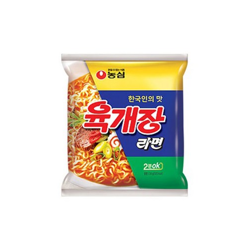 육개장봉지라면