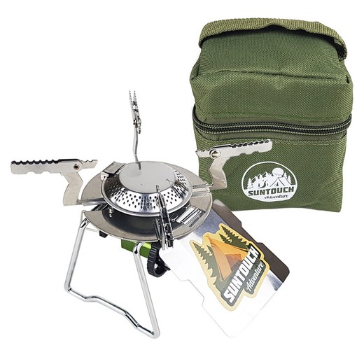 썬터치 고화력 접이식 캠핑버너 가스스토브  보관가방, 혼합색상, 1개
