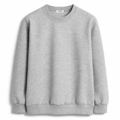 탑보이 국내생산 남녀공용 특양면 무지 맨투맨 KKA033