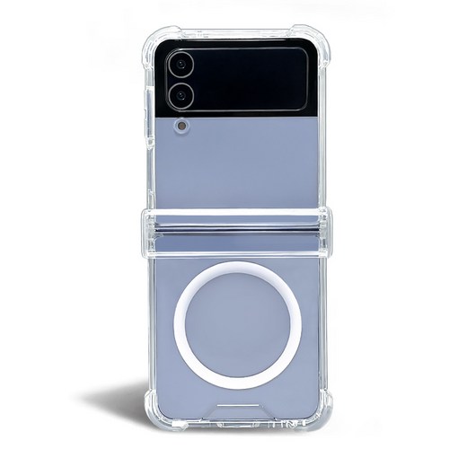 이케미 힌지보호와 맥세이프 클리어 젤하드 케이스