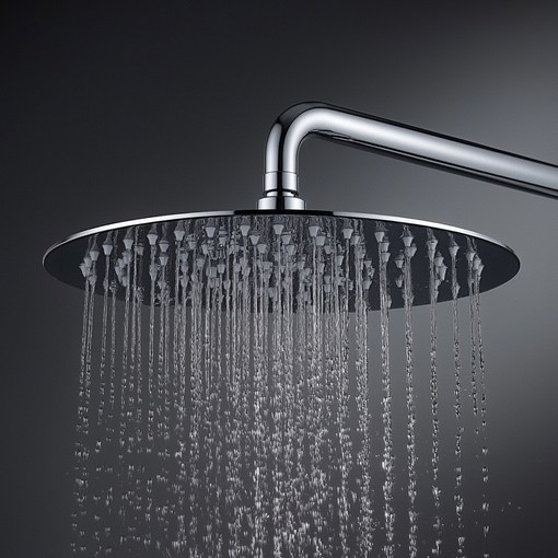 잔수 차단 스테인리스 해바라기 샤워 헤드 수전 욕실 샤워기 헤드 레인샤워