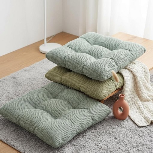 다기능 의자 소파 쿠션 사무실 방석 등받이쿠션 바닥방석 미끄럼방지 통기성 사계절용