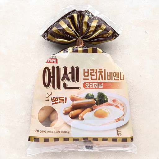 롯데햄 에센 브런치 비엔나 오리지널