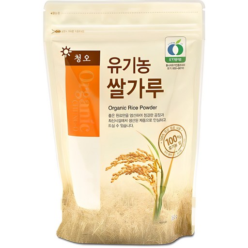 청오건강 유기농 쌀가루