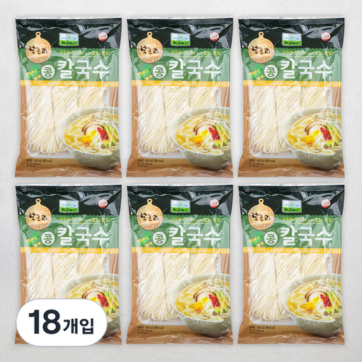 칠갑농산 콩칼국수 2인분