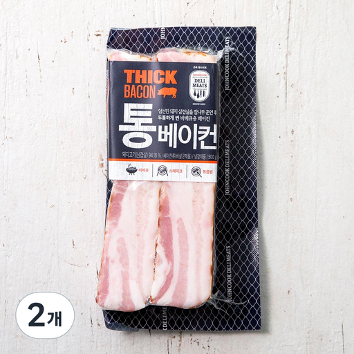 존쿡델리미트 통베이컨