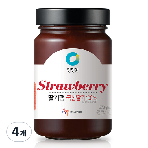 청정원 딸기잼