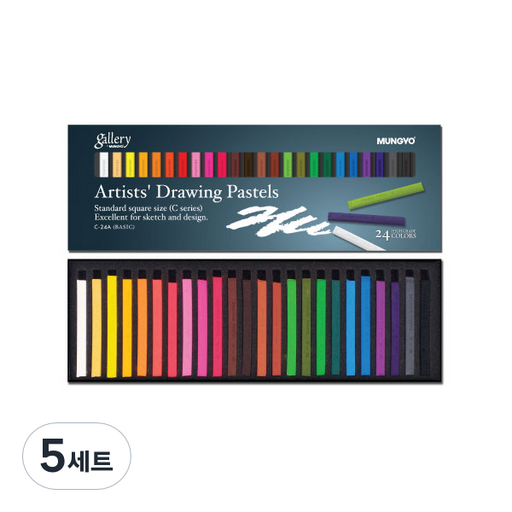 문교 드로잉 혼색 파스텔 지함 C-24A