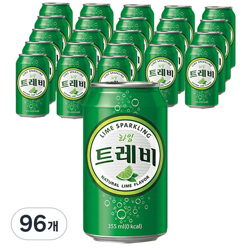 트레비 롯데 라임 355ml