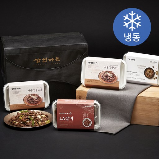 삼원가든 명절 혼합 선물세트 1호 1.5kg (냉동)
