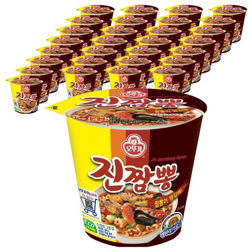 오뚜기 진짬뽕 작은컵 75g
