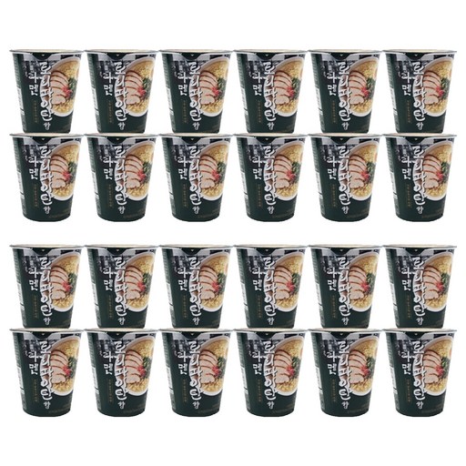 토리파이탄향 라멘 닭 육수 작은 컵라면 74g