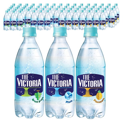 웅진빅토리아 더 빅토리아 청포도 500ml 20p + 플레인 500ml 20p + 파인애플 500ml 40p