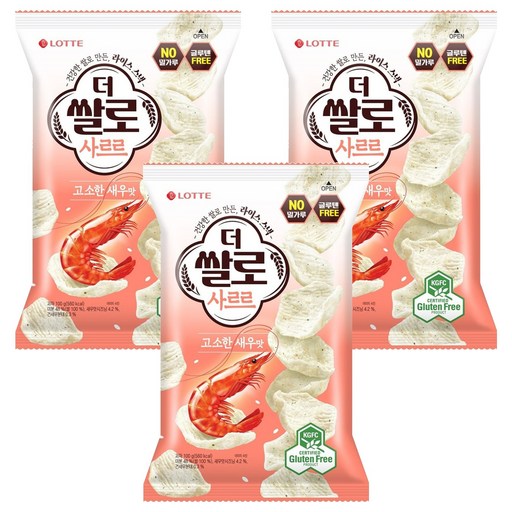더쌀로 사르르 고소한새우맛