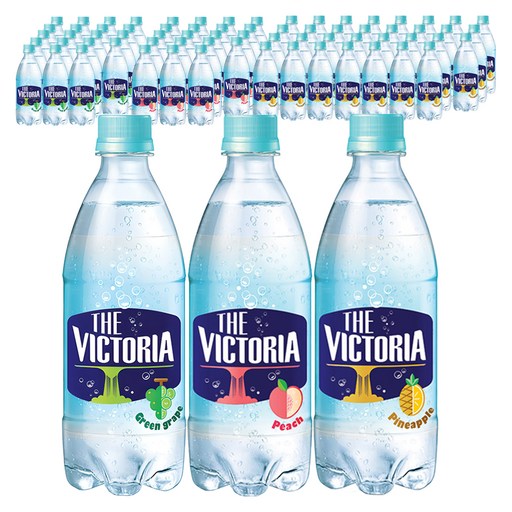 웅진빅토리아 더 빅토리아 청포도 500ml 20p + 복숭아 500ml 20p + 파인애플 500ml 40p