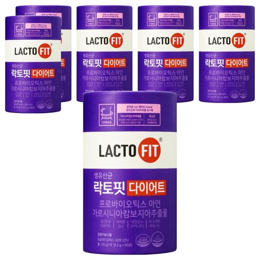 락토핏 다이어트 유산균 60p