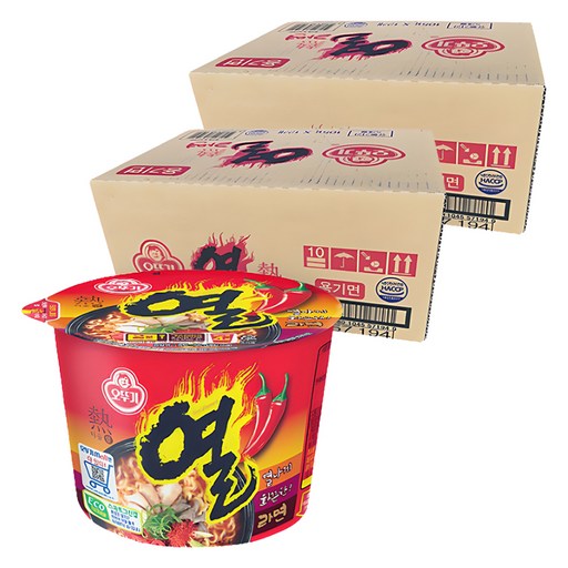 오뚜기 열라면 용기 105g