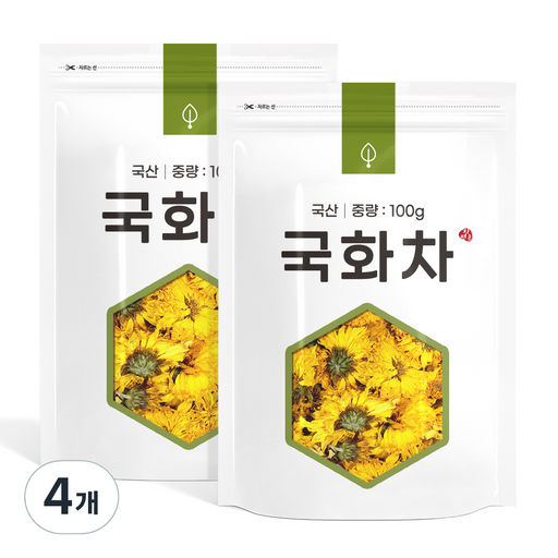 국산 건조 국화차