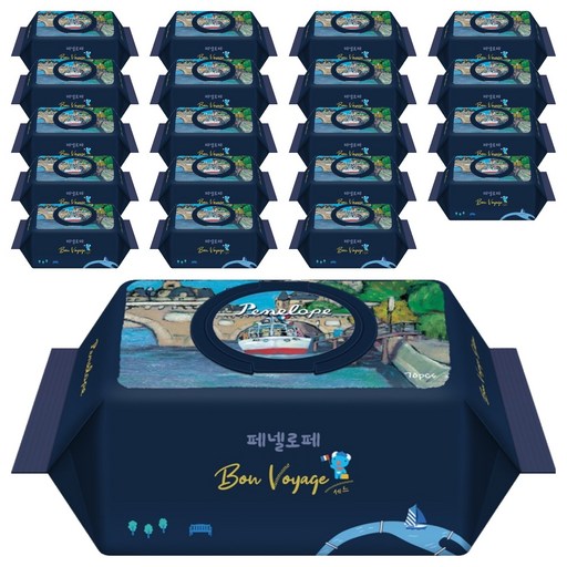 페넬로페 본보야지 세느 아기물티슈 캡형 85gsm