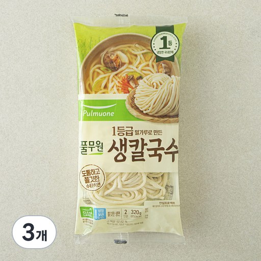 풀무원 생칼국수 2인분