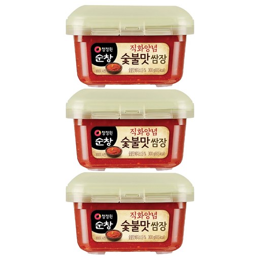 청정원순창 직화양념 숯불맛 쌈장