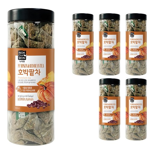 녹차원 호박팥차