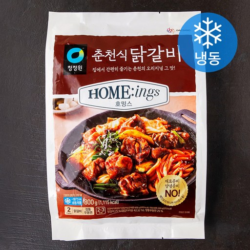 대상 호밍스 춘천식 닭갈비 (냉동)
