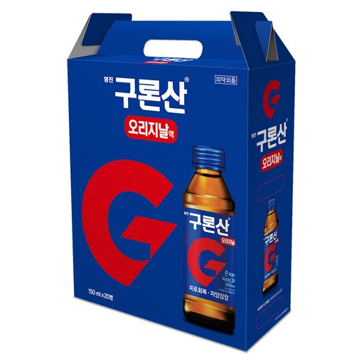 해태htb 영진 구론산 오리지날액 선물세트
