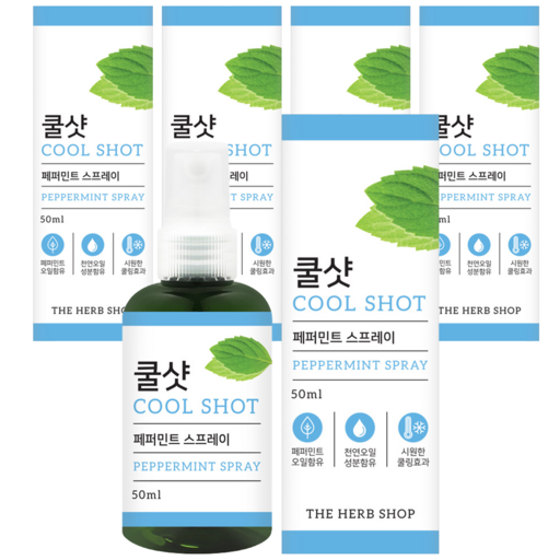더허브샵 쿨샷 페퍼민트 스프레이