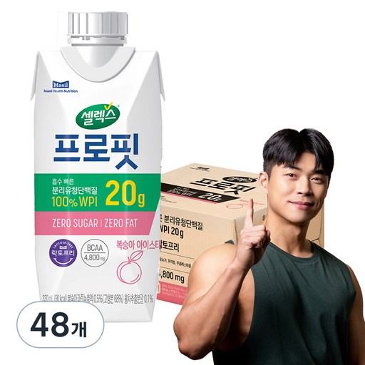 셀렉스 프로핏 드링크 복숭아